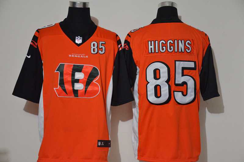 Nike Bengals 85 Tee Higgins Orange Team Big Logo Number Vapor Untouchable Limited Jersey,We sell and wholesale Nike Bengals 85 Tee Higgins Orange Team Big Logo Number Vapor Untouchable Limited Jersey on line form chian!